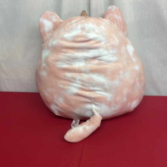 Squishmallow Feodora Cat Caticorn Pink White Large 16" Kellytoys - Picture 3 of 4